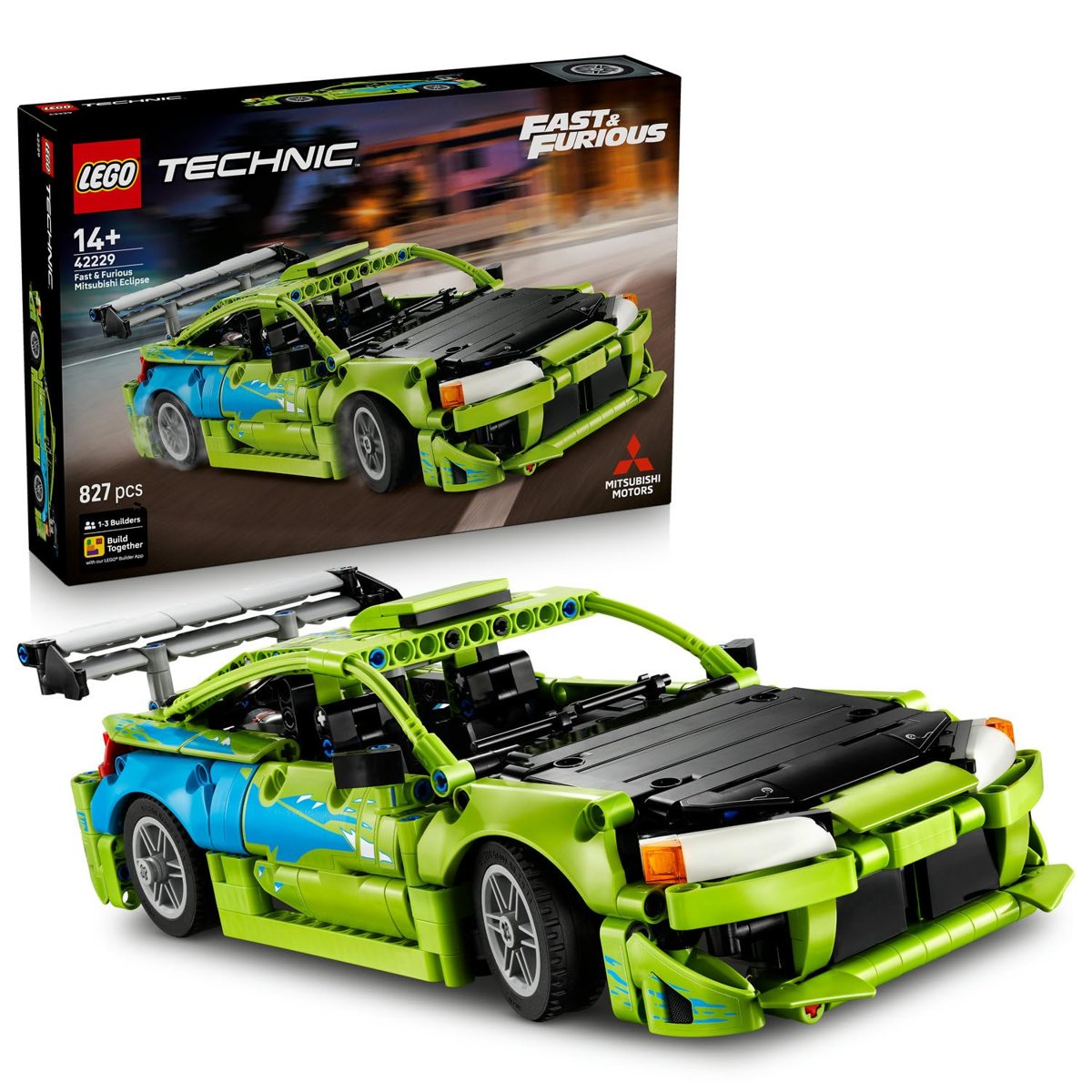 LEGO Technic Fast and Furious Mitsubishi Eclipse Araba 42229