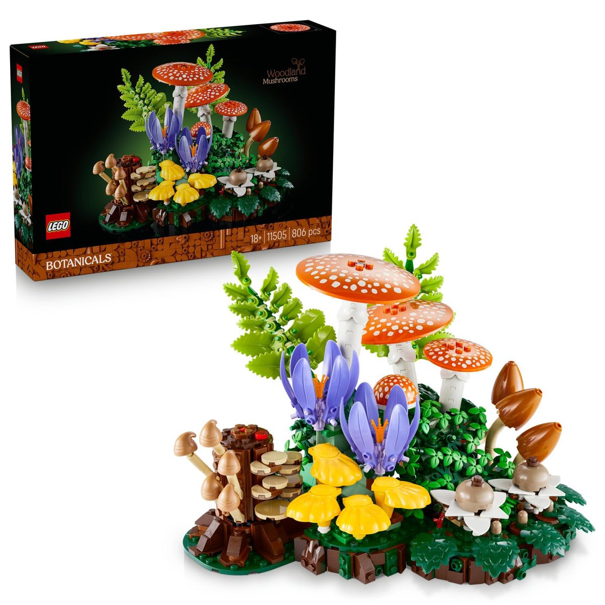 LEGO Botanicals Orman Mantarları 11505