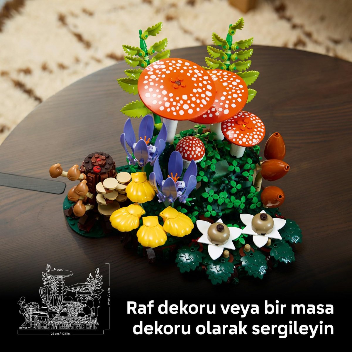 LEGO Botanicals Orman Mantarları 11505