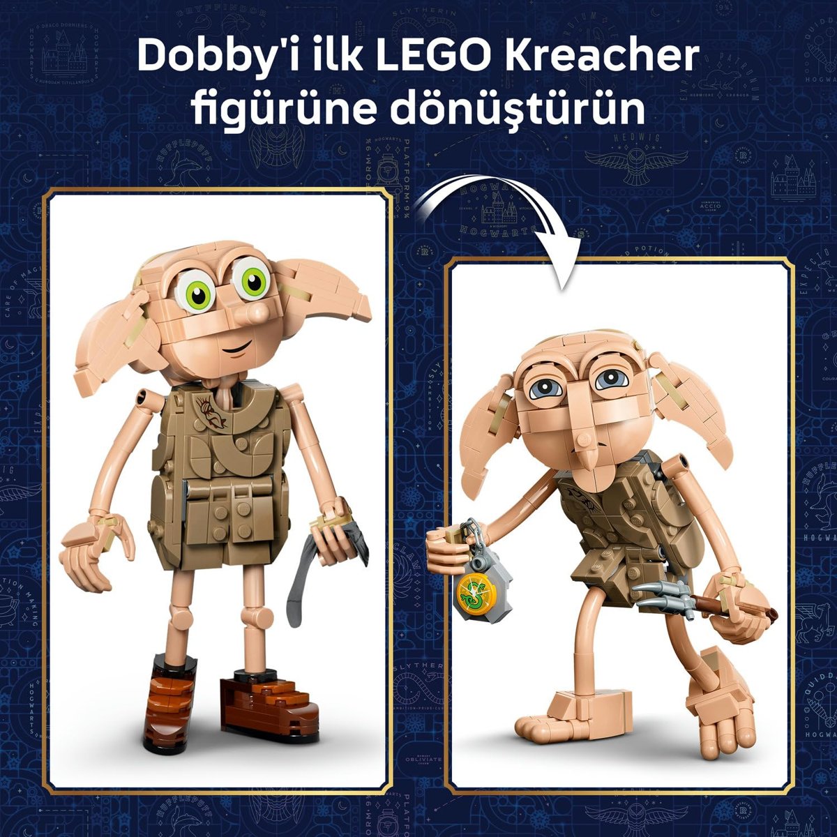 LEGO Harry Potter Özgür Ev Cini Dobby 76469