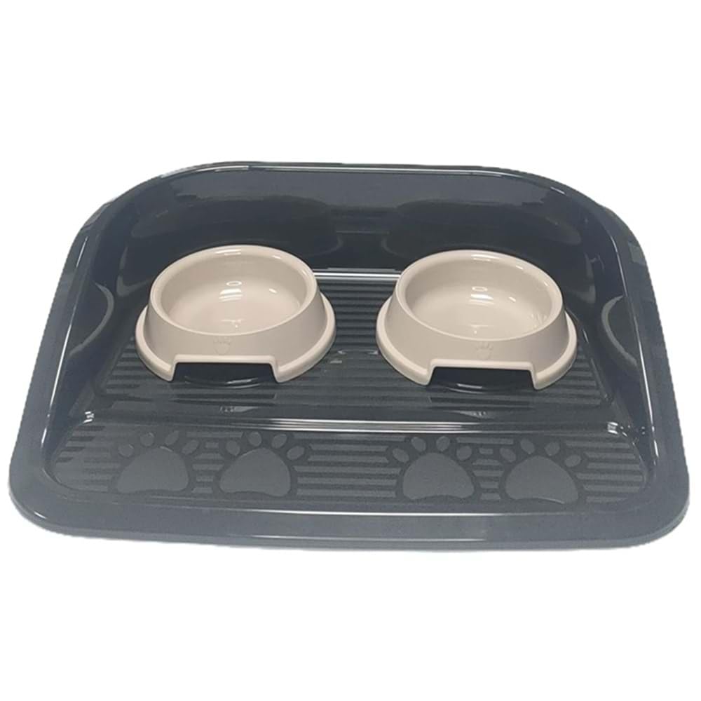 Siperli Mama Kabı 2’li Set – 300 ml Mama & Su Kabı, Kedi ve Küçük Köpek İçin – Hijyenik & Dökülmez Tasarım