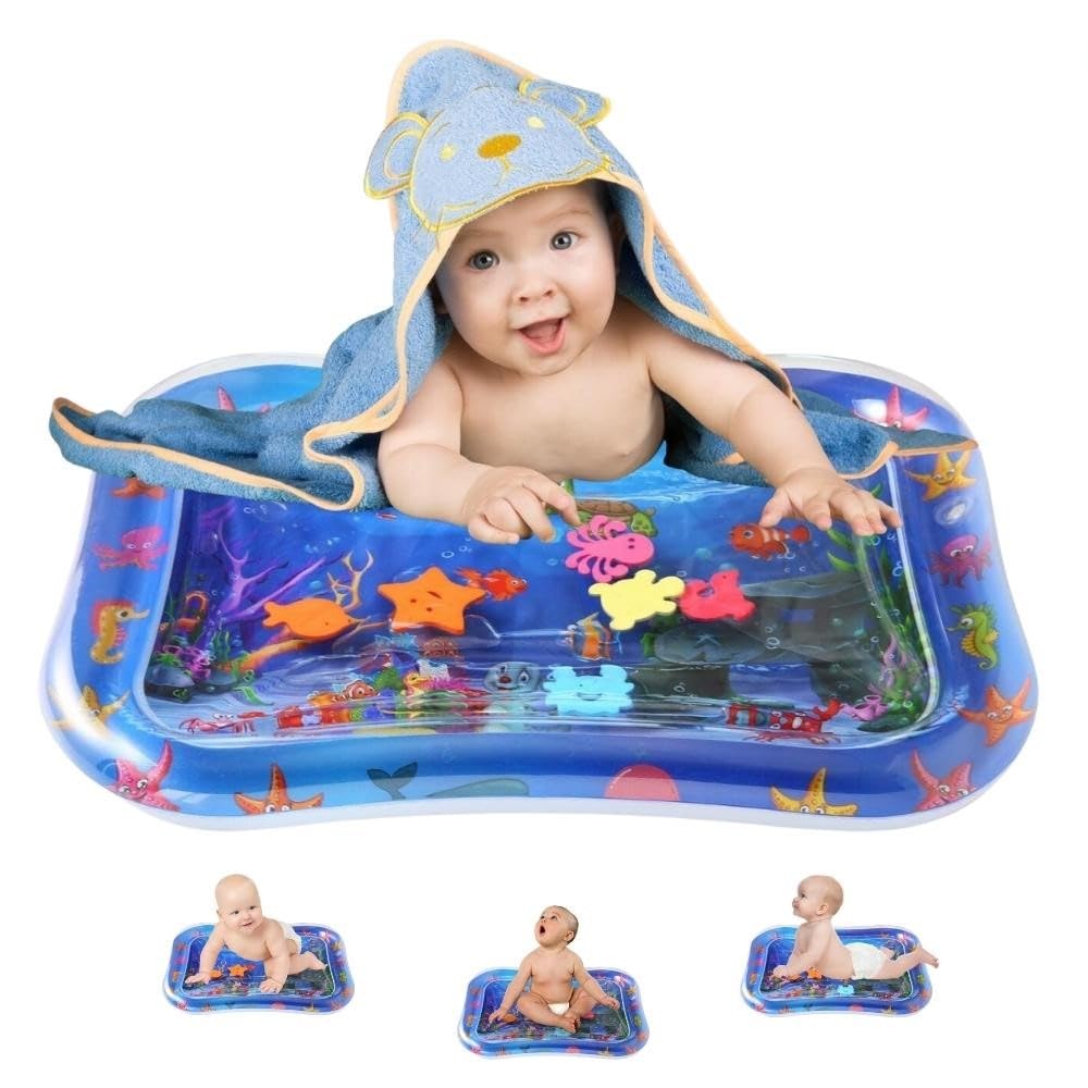 Bebek Su Oyun Matı, Tummy Time Aktivite Matı, Oyuncak Güvenliği TEST RAPORLU
