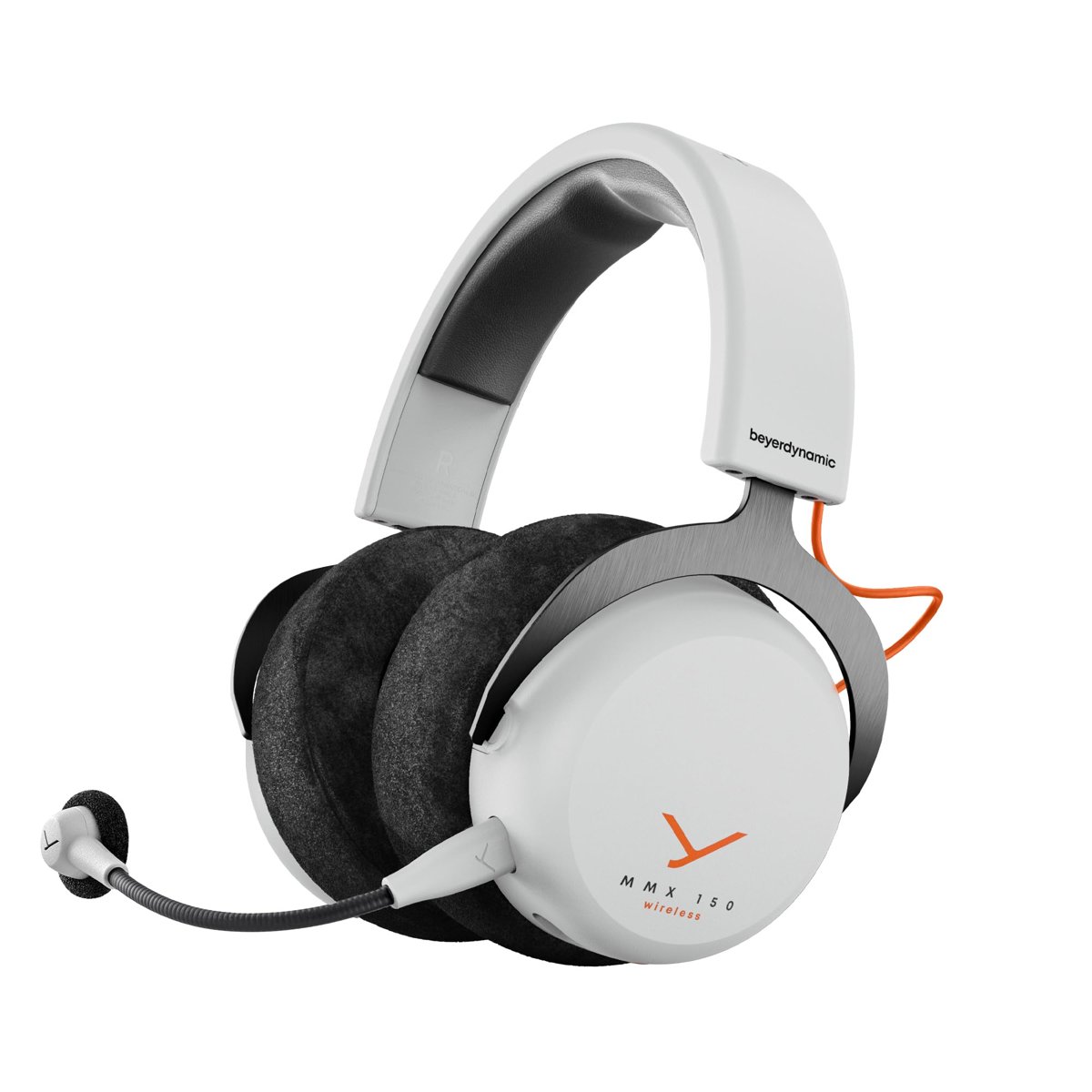 beyerdynamic MMX 150 Wireless White Oyuncular için Çıkabilir Mikrofonlu Kablosuz Headset