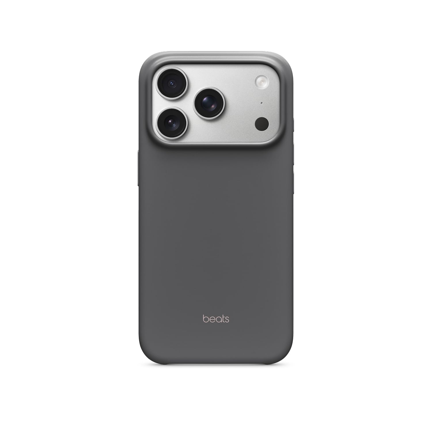 Beats iPhone 17 Pro Kılıfı, MagSafe ve Kamera Denetimi Özellikli, Mat Dış Yüzey, Mikrofiber İç Kaplama – Granit Grisi
