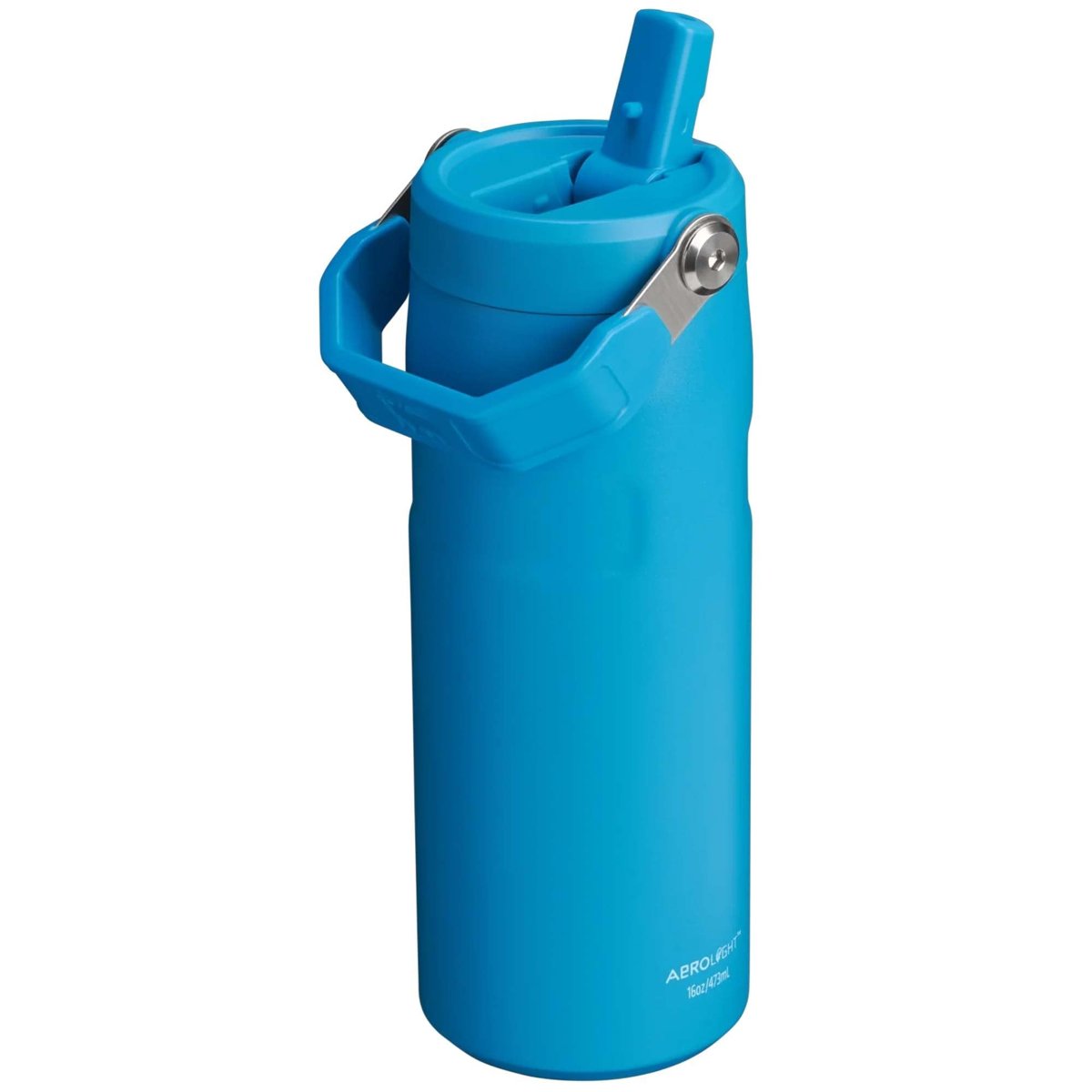 Stanley The IceFlow Flip Straw 2.0 Pipetli Termos 0.47 LT (16 OZ) - Azure