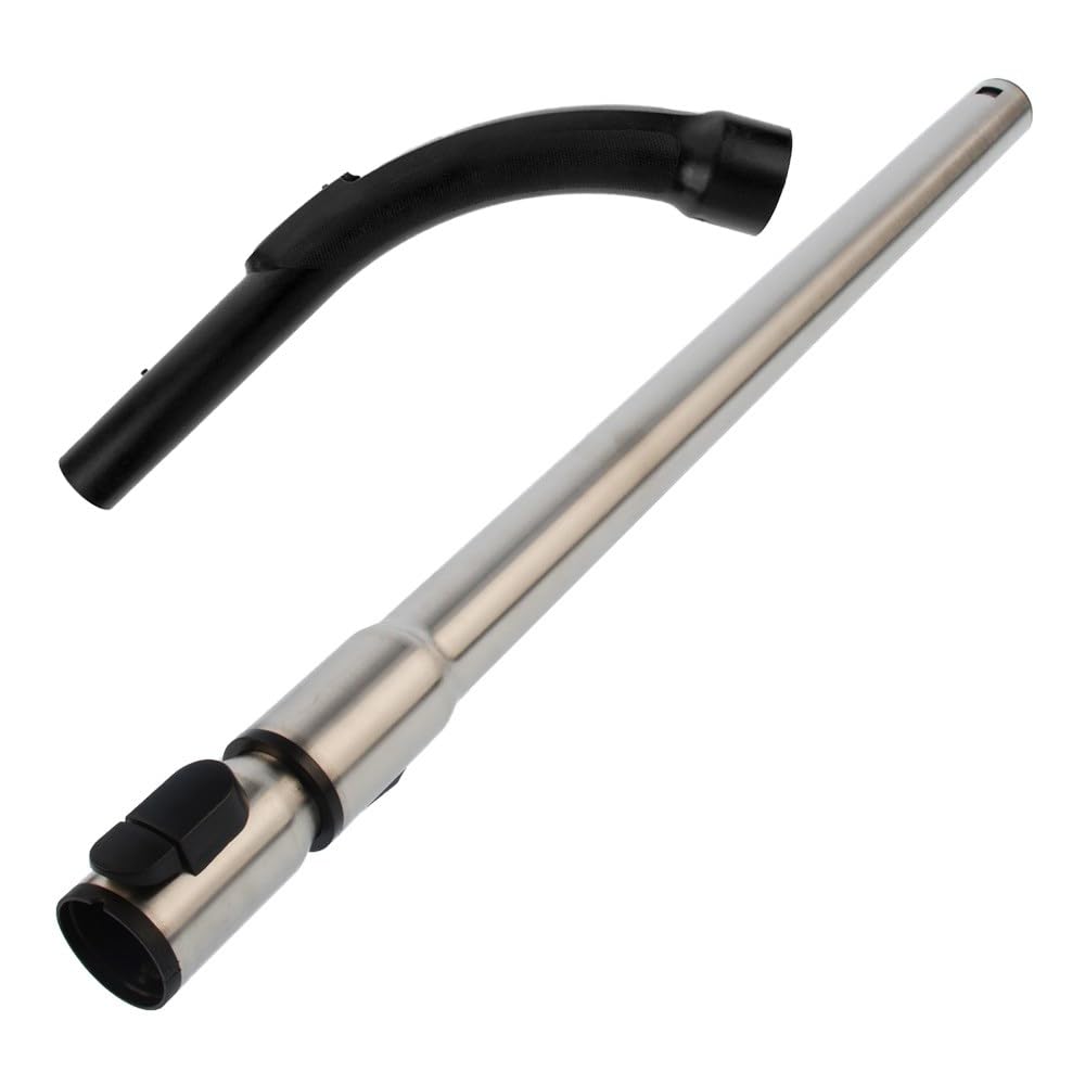 Miele C1, C3 Serileri ve S 5210, S 5211, S 6310, S 8310, S 8320, S 8330, S 8340, S 8390, S 8530 Modelleriyle Uyumlu Süpürge Boru ve Tutma Sapı Seti