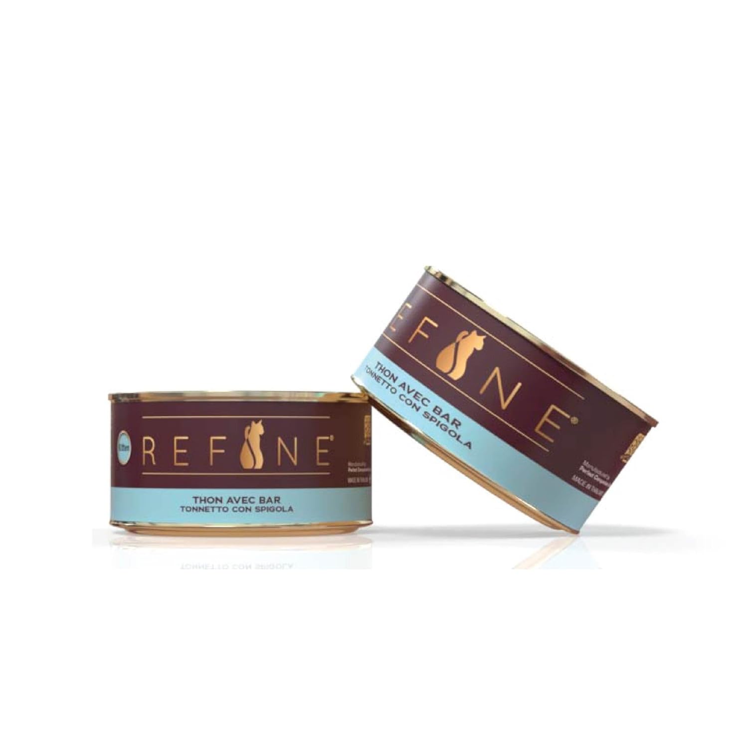 Refine Yavru Kedi Konservesi Levrekli Ton Balığı 85 gr