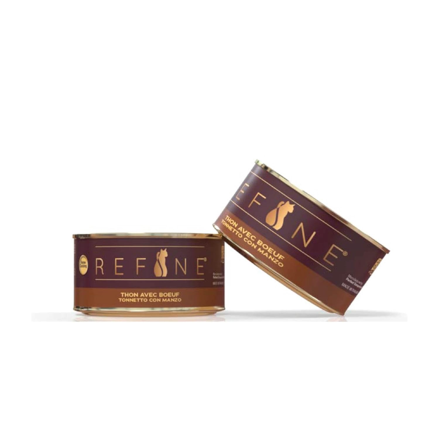 Refine Kedi Konservesi Sığır Etli Ton Balığı 80 gr HOME COOKING