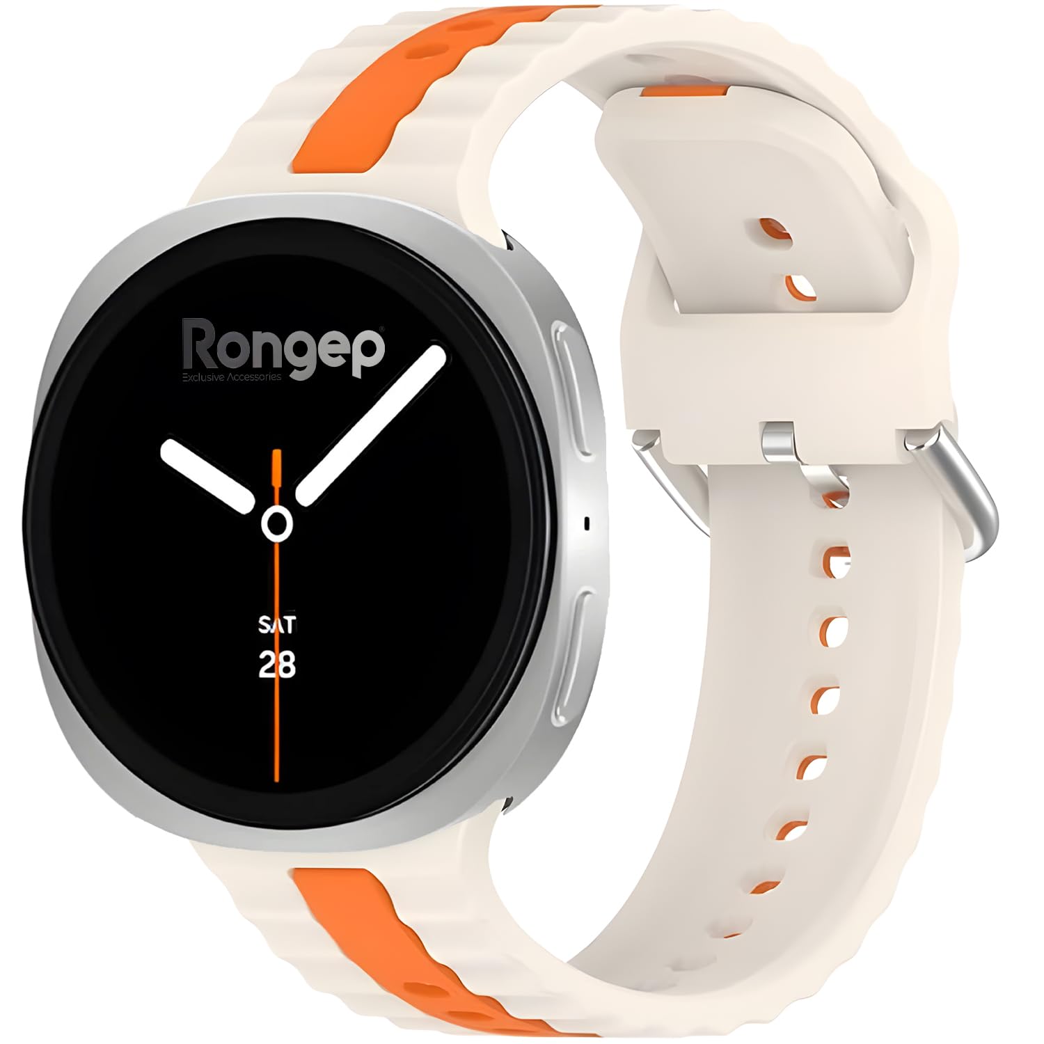 Rongep Samsung ile Uyumlu [2025] Motion Loop Kordon Galaxy Watch 8 44mm/40mm/Classic 46mm için Premi