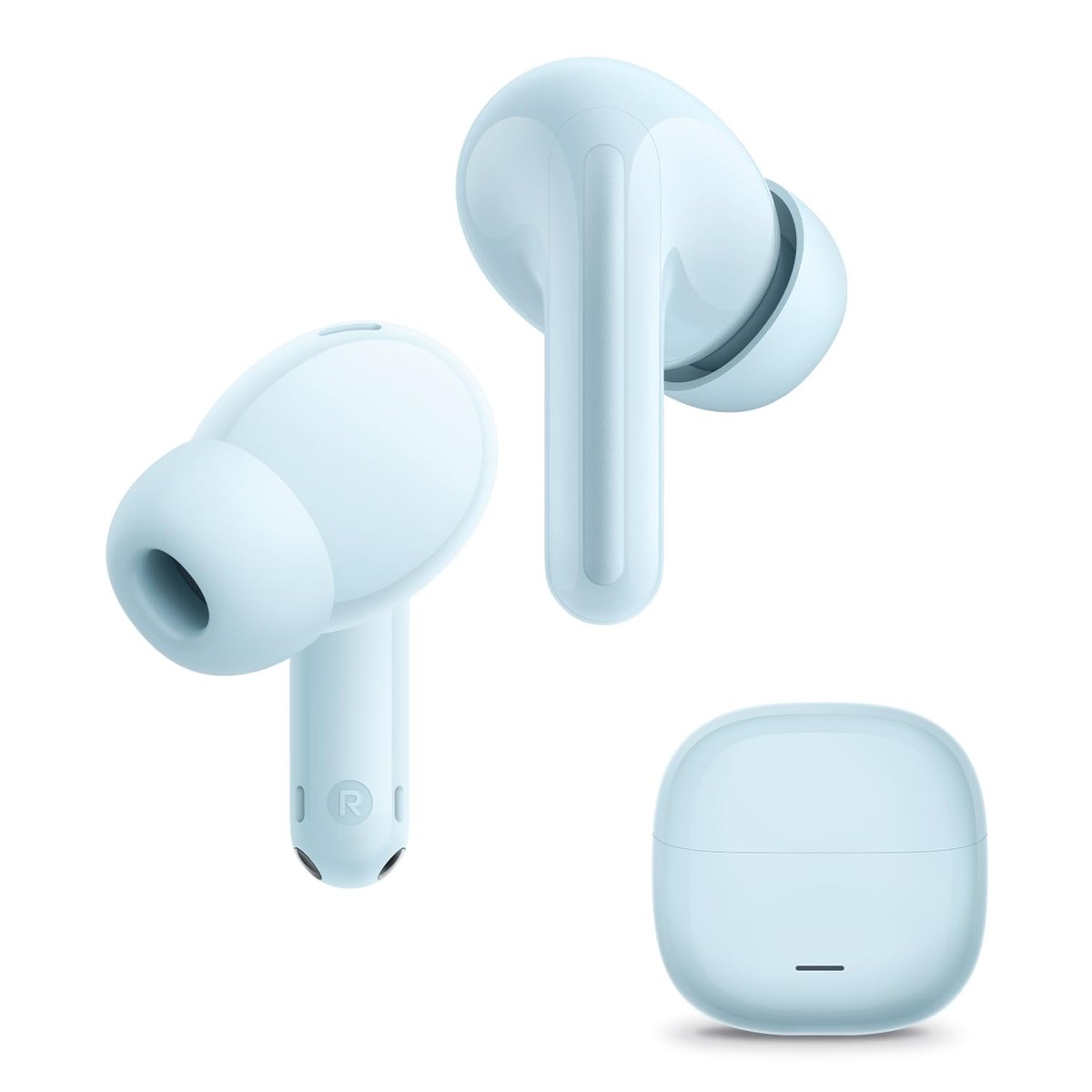 Xiaomi Redmi Buds 8 Lite Blue Kablosuz Bluetooth Kulaklık, 42dB Aktif Gürültü Engelleme, Yapay Zeka Gürültü Azaltma, 36 Saat Pil Ömrü, Mavi
