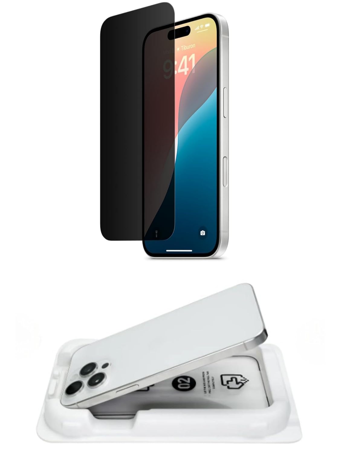 [KOLAY KURULUM] for Apple iPhone iPhone 17 ile uyumlu Extra HD Premium Safir Cam Ekran Koruyucu (Hayalet, iPhone 17)