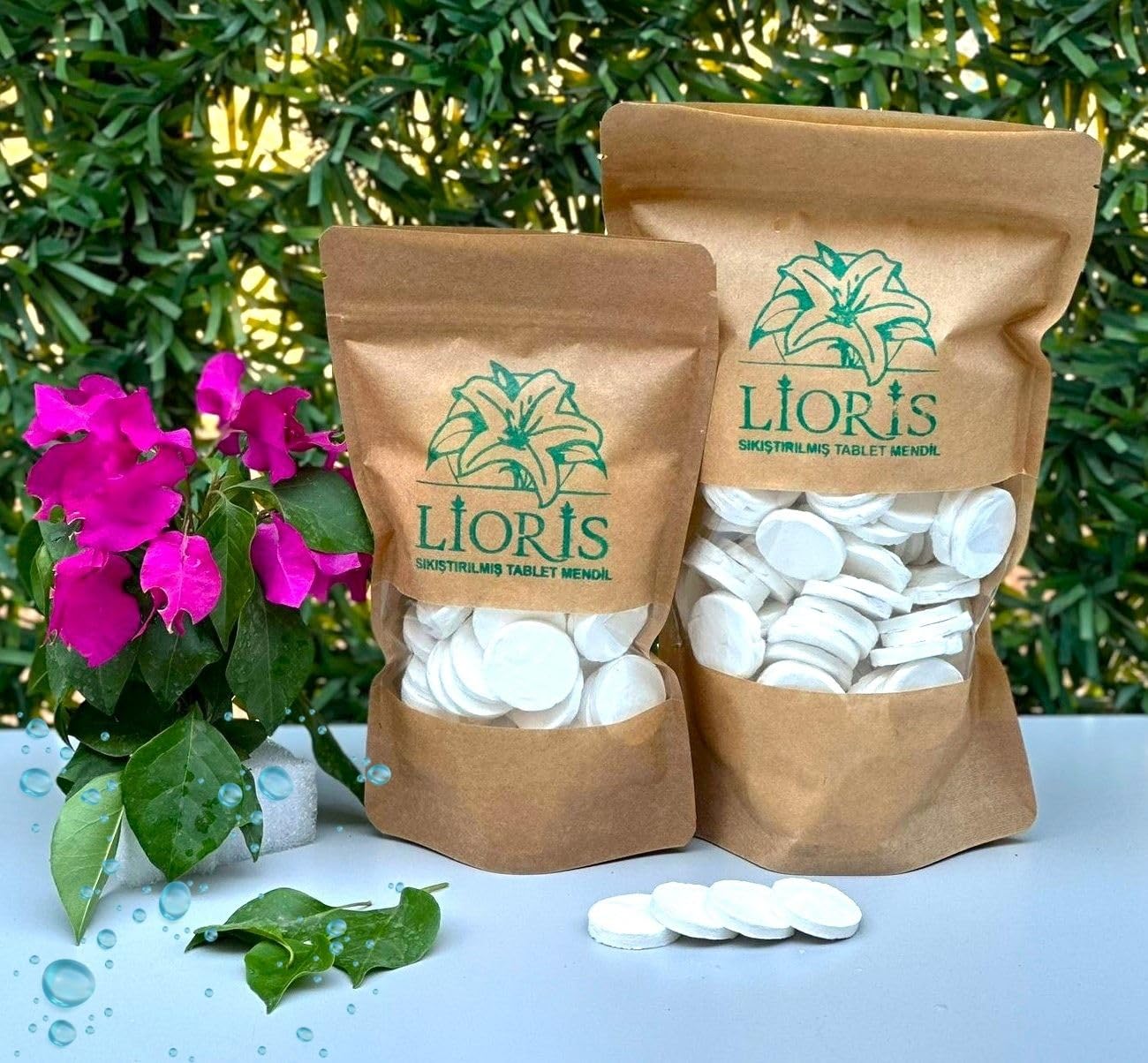 Sıkıştırılmış Tablet Mendil 230 adet