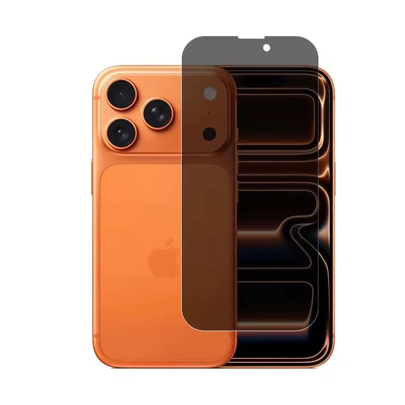 Apple iPhone 17 Pro İle Uyumlu Temperli Sert Cam Hayalet Cam Ekran Koruyucu