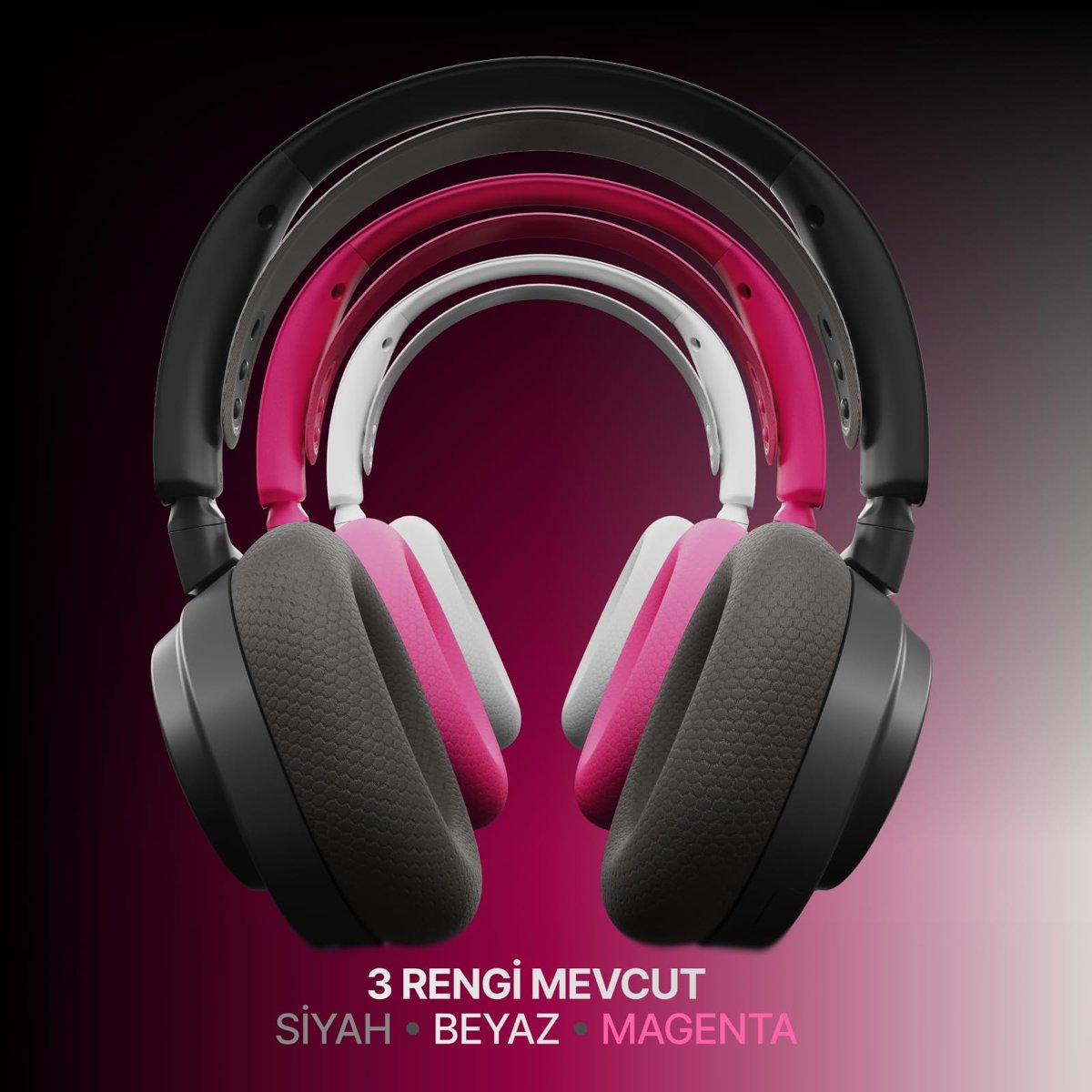 SteelSeries Arctis Nova 7 Gen 2 Wireless Oyun Kulaklığı - Beyaz