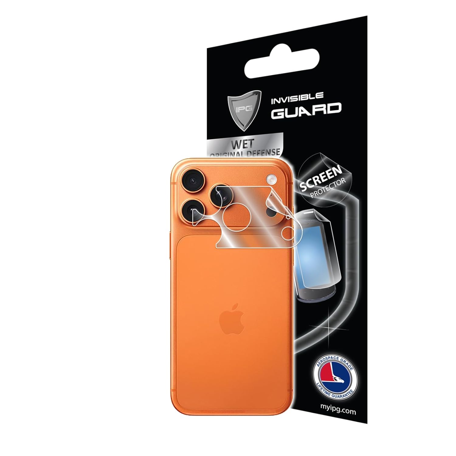 IPG Apple iPhone 17 Pro Max için Hydrogel Kamera Koruyucu (2 Adet)