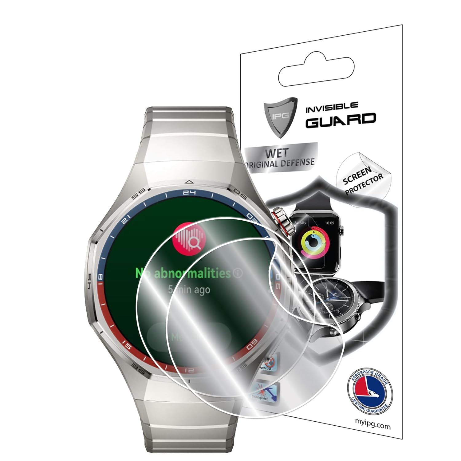 Huawei Watch Gt 6 Pro (46mm) ile uyumlu IPG HydroGel Ekran Koruyucu (2 Adet)
