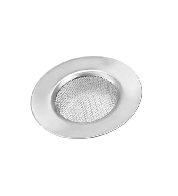 Ultra Güçlü Paslanmaz Çelik Mutfak Lavabo Süzgeci Mutfak ve Banyo için Gider Tıkanıklığını%100 Önleyen İnce Mesh Tel Filtre – Anti-Pas, Kolay Temizlenen Koruyucu