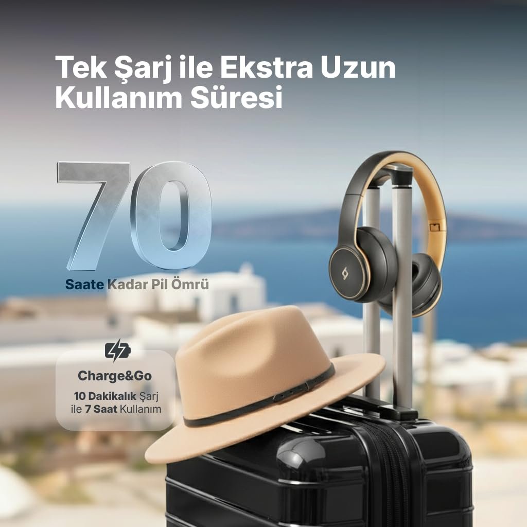 ttec SoundLife Neo Kulaküstü Kablosuz Bluetooth Kulaklık