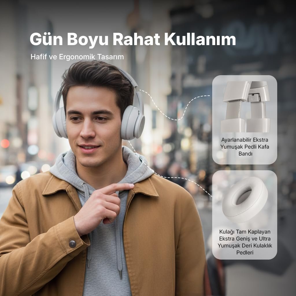 ttec SoundLife Neo Kulaküstü Kablosuz Bluetooth Kulaklık