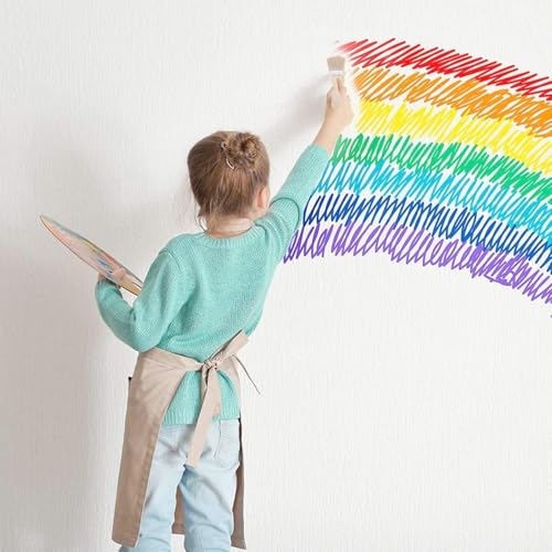 Orret Home 3’lü Boya ve Badana Kestirme Fırçası Seti – 4/6/8 cm, Ergonomik Saplı Duvar, Kenar, Köşe, Kapı ve Korkuluk Boyama Fırçası, Çocuk ve Hobi Aktiviteleri İçin Uygun