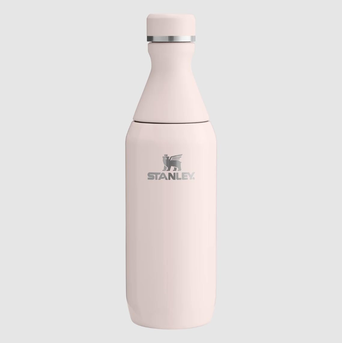 STANLEY All Day Slim Soğuk Su Termosu 0.35 Litre - Pembe Kuvars (Rose Quartz) | Paslanmaz Çelik