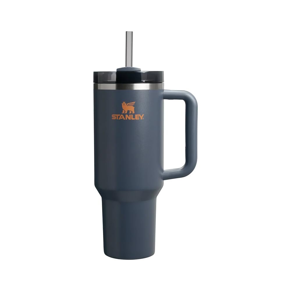 Stanley Quencher Pipetli Termos Bardak, Lacivert (Twilight), 1.18 Litre