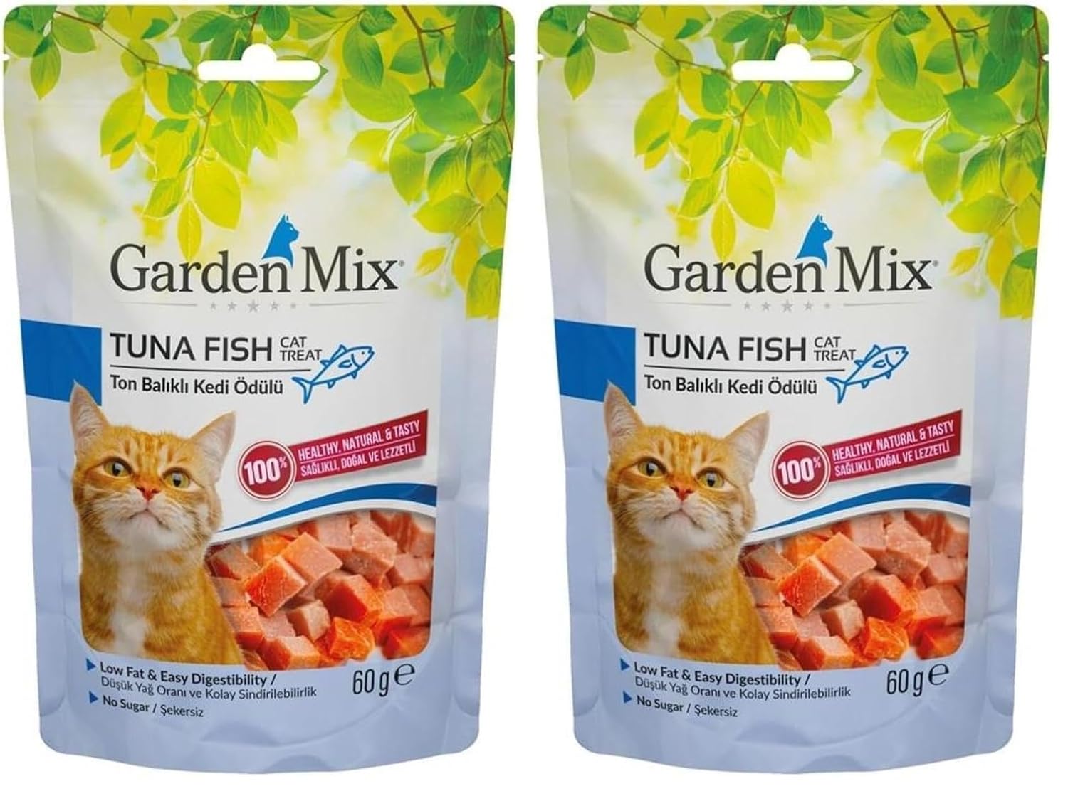 Garden Mix Ton Balikli Kedi Ödülü 60 Gr (2 paketi)