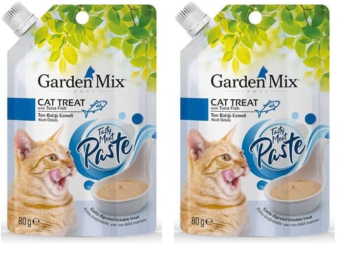Garden Mix Ton Balik Ezmeli Kedi Ödülü 80Gr (2 paketi)