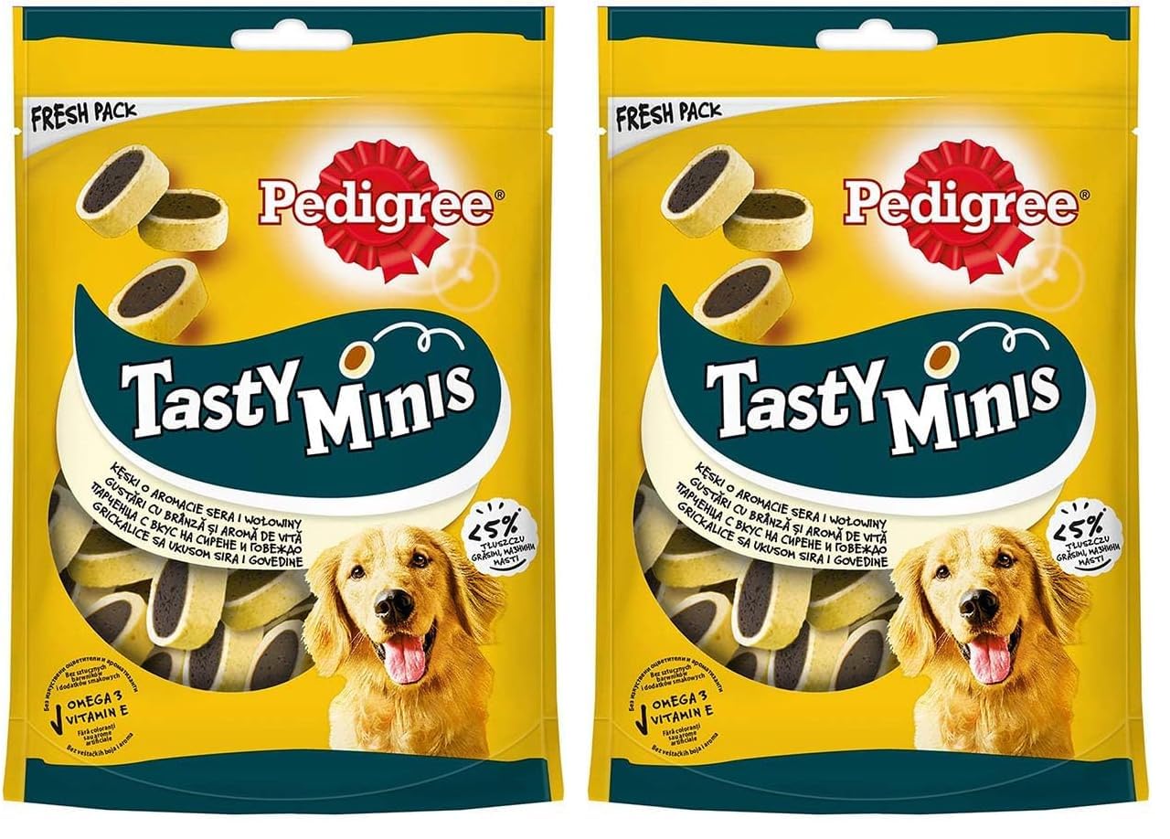 Pedigree Tasty Minis Köpek Ödül Maması 140 G (2 paketi)