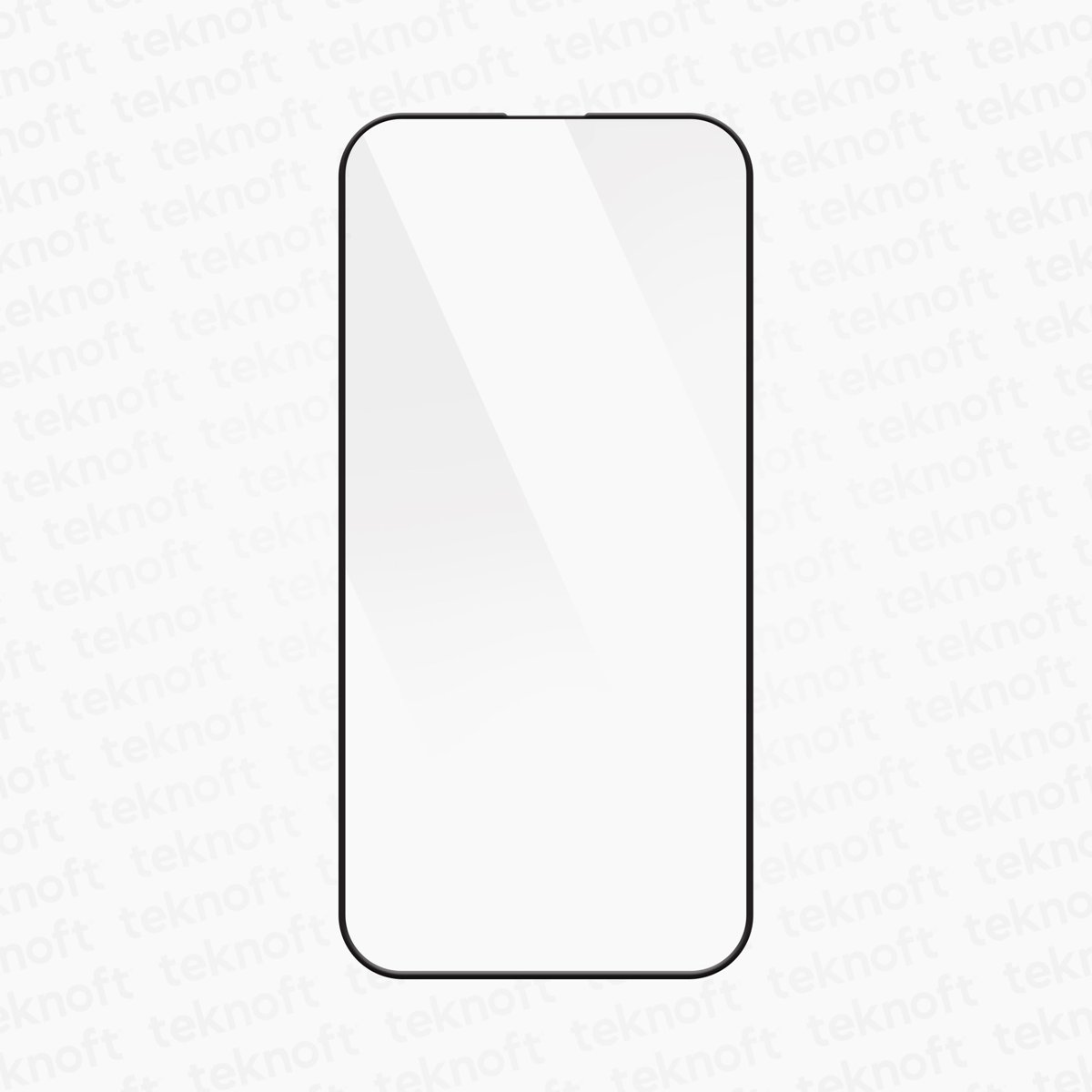Teknoft iPhone 17 için Kolay Kurulum Kitli Takılırken Camın Altında Kesinlikle Toz Bırakmayan Ekstra Güçlendirilmiş Tam Koruma Sağlayan Pürüzsüz Lazer Kesim Premium Ekran Koruyucu Kırılmaz Cam