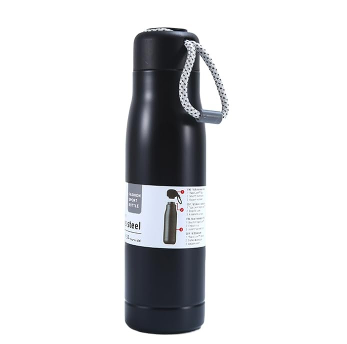 Trendix Çelik İçli Termos 550 Ml Siyah Skm015