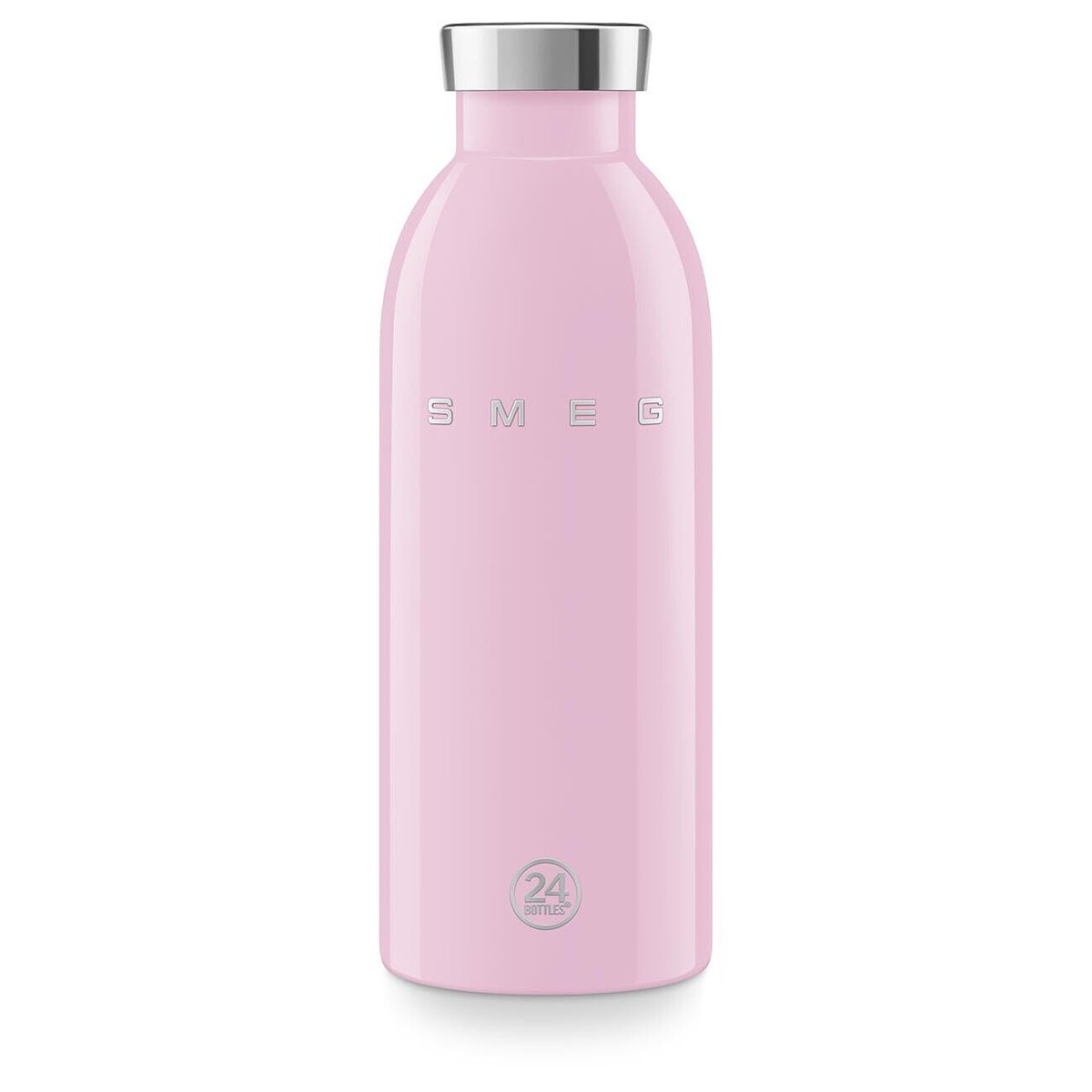 SMEG Clima Bottle PembeTermos 500 ML