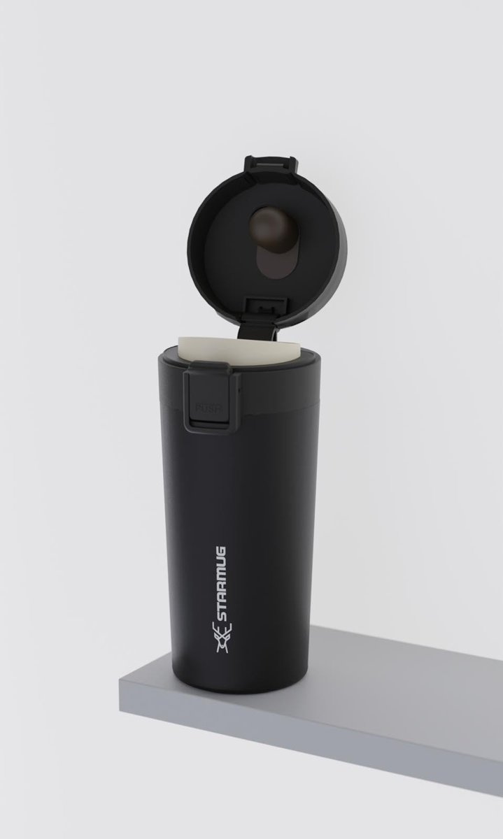 Locksip Serisi 380 Ml Çelik Termos