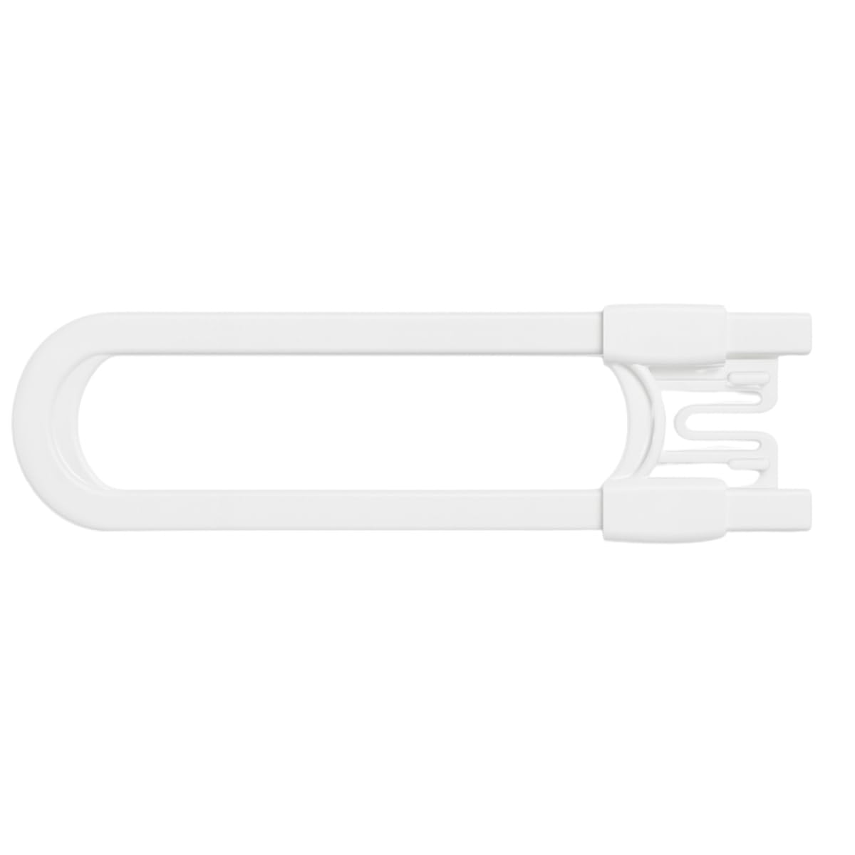 Raylı Dolap Kilidi – Bebek ve Çocuk Güvenliği İçin Çok Amaçlı Kilit, Dolap, Çekmece ve Pencereler İçin Uygun (1 Adet)