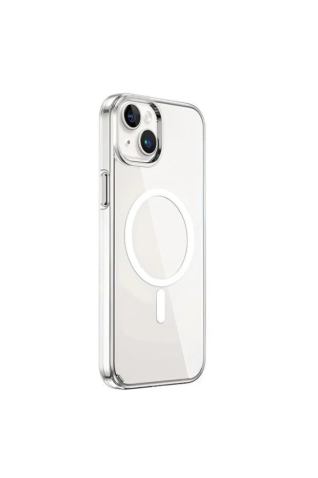 GGM GİYİM & AKSESUAR iPhone 17 Pro Max için MagSafe ile Uyumlu Sararmaz Sert PC Polikarbon Şeffaf Telefon Kılıfı | Sararmaya Karşı Dayanıklı Case, Güçlü Mıknatıslı Desteği, Ultra İnce ve Şık Tasarım