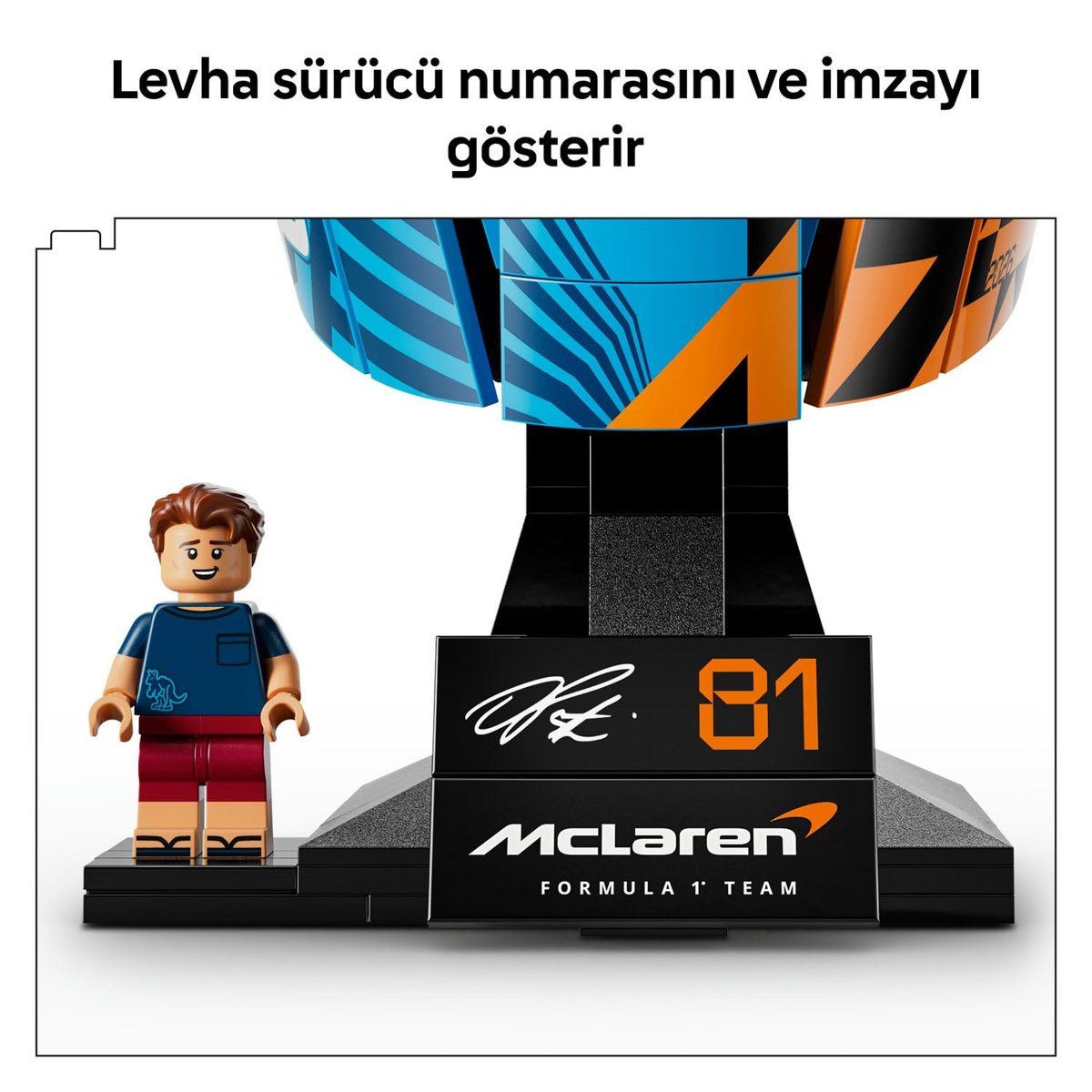 LEGO Editions McLaren Mastercard F1 Team Oscar Piastri Kaskı 43017