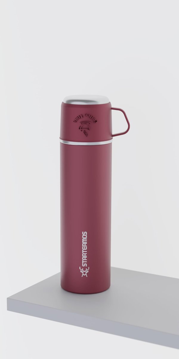 Trailmate Serisi Bardaklı 500 Ml Çelik Termos