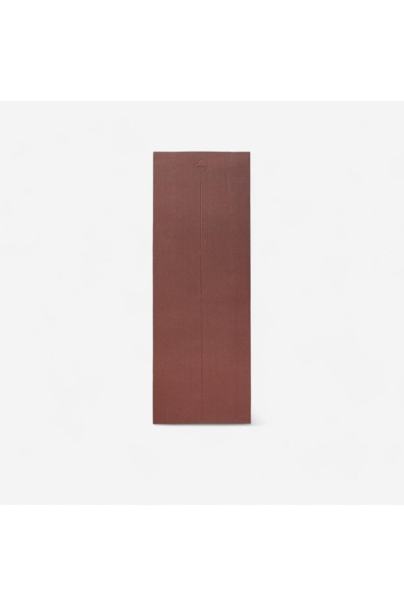 Decathlon Kimjaly Yoga Matı - 8 Mm - Terracotta Rengi Bordo Tek Ebat
