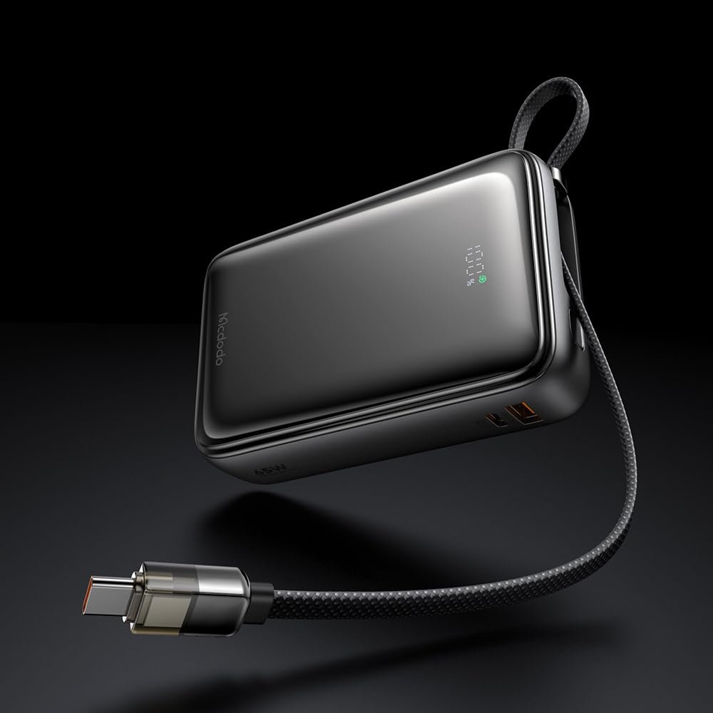 MC-6370 20000mAh 65W Dahili Kablolu Powerbank