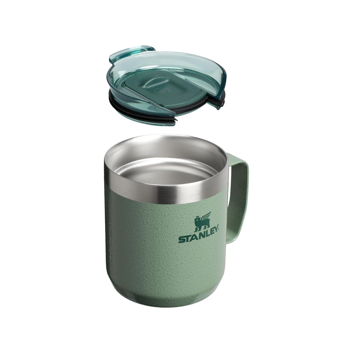 STANLEY Classic Legendary Termos Bardak 0.35 Litre - Yeşil (Hammertone Green) | Paslanmaz Çelik