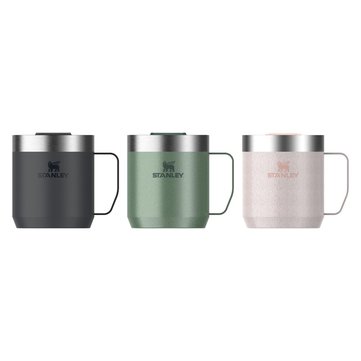 STANLEY Classic Legendary Termos Bardak 0.35 Litre - Yeşil (Hammertone Green) | Paslanmaz Çelik