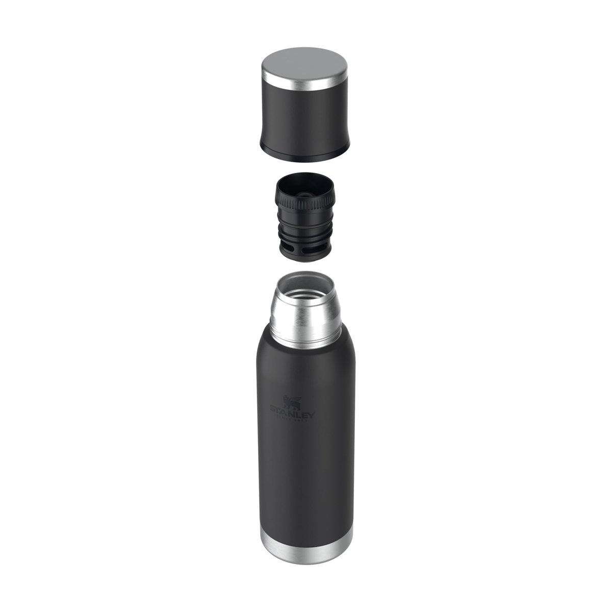 STANLEY Adventure To-Go Termos 0.75 Litre - Siyah 2.0 | Paslanmaz Çelik