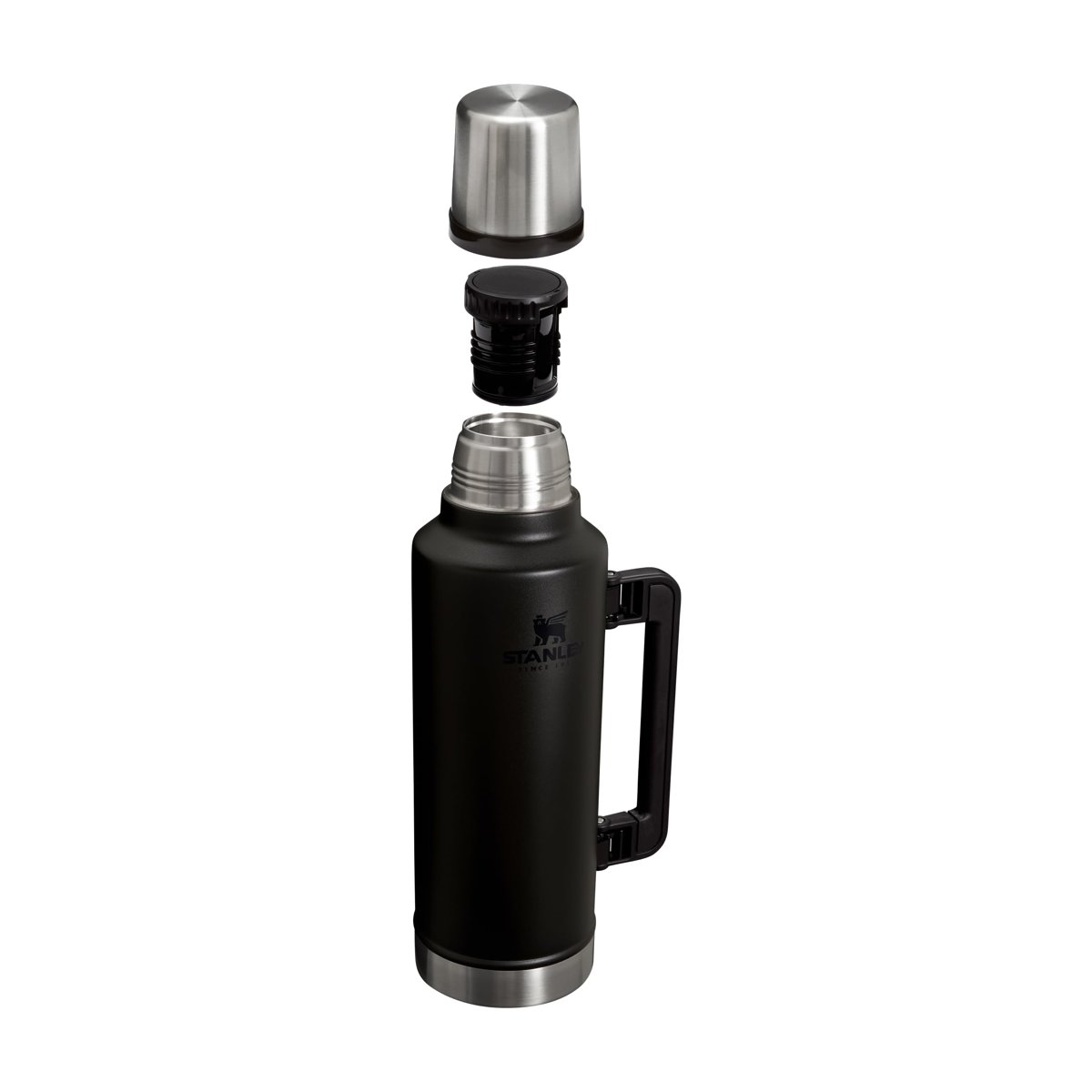 STANLEY Classic Legendary Vakumlu Termos 1.9 Litre - Siyah | Paslanmaz Çelik