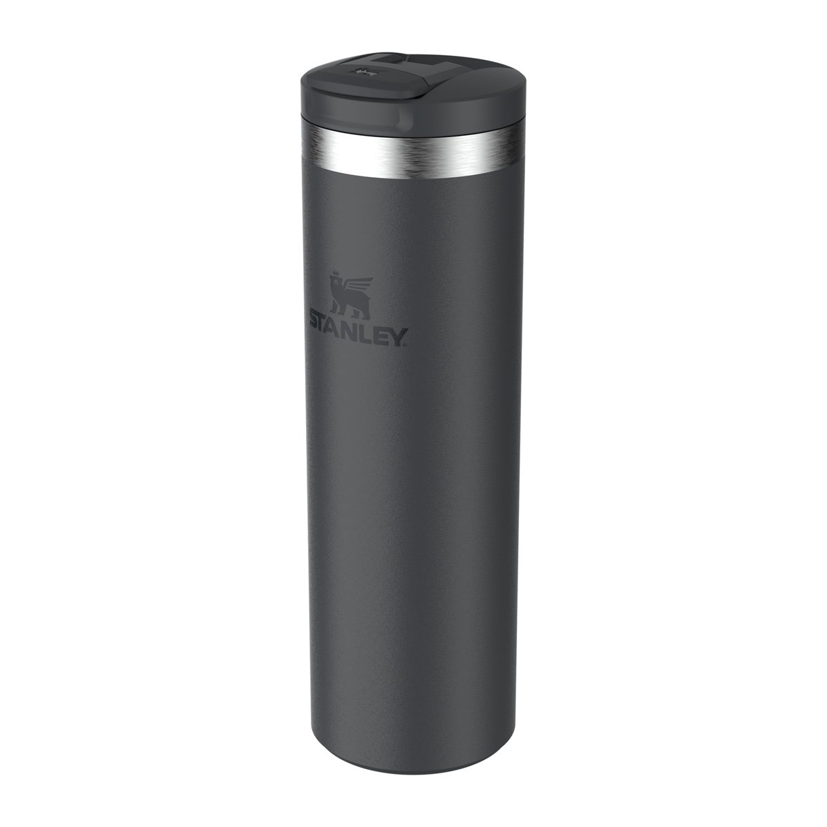 STANLEY The Transit FlipTop Mug Termos 0.47 Litre - Siyah 2.0 | Paslanmaz Çelik