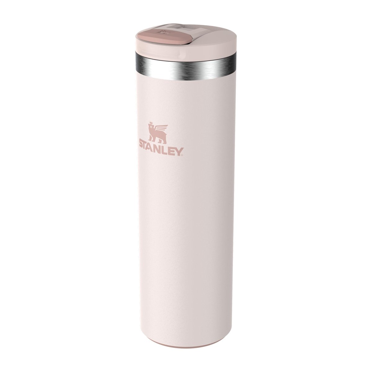 STANLEY The Transit FlipTop Mug Termos 0.47 Litre - Pembe Kuvars (Rose Quartz) | Paslanmaz Çelik