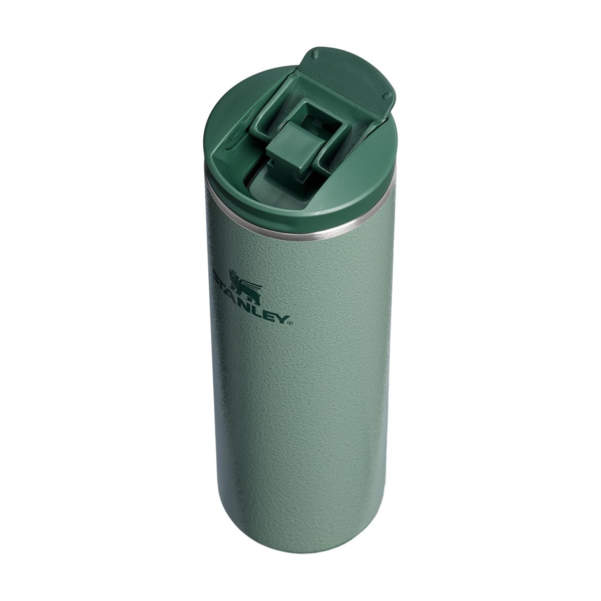 STANLEY The Transit FlipTop Mug Termos 0.47 Litre - Yeşil (Hammertone Green) | Paslanmaz Çelik