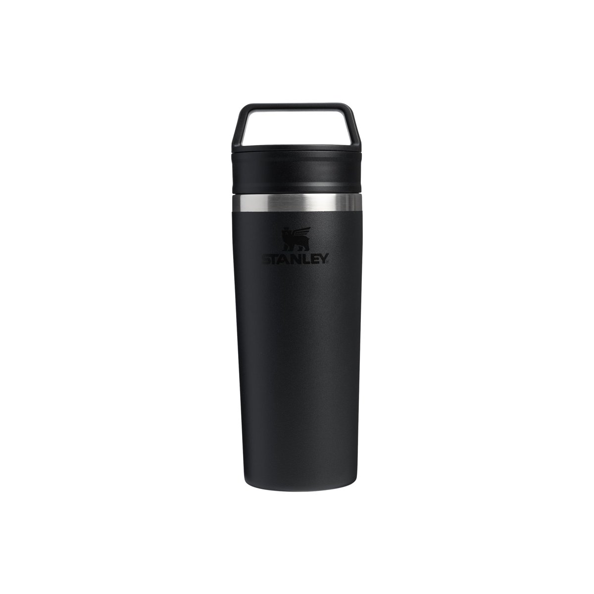 STANLEY Café-to-Go Termos Bardak 0.47 Litre - Siyah 2.0 | Paslanmaz Çelik