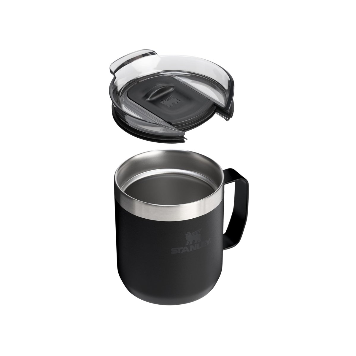 STANLEY Classic Legendary Termos Bardak 0.35 Litre - Siyah 2.0 | Paslanmaz Çelik