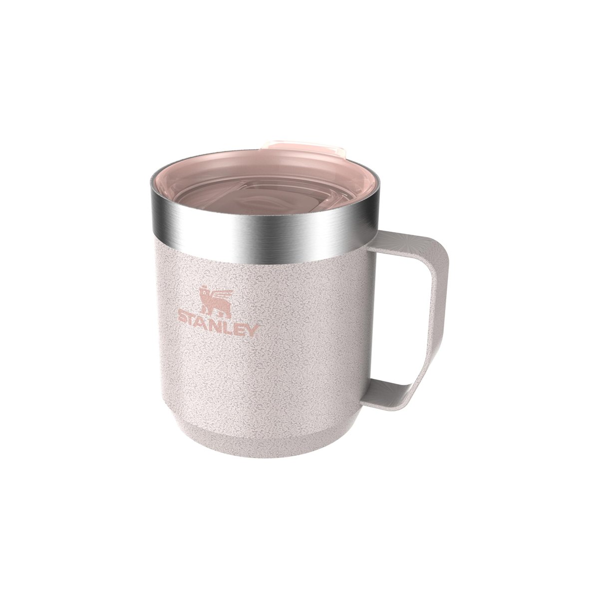 STANLEY Classic Legendary Termos Bardak 0.35 Litre - Hammertone Rose Quartz | Paslanmaz Çelik