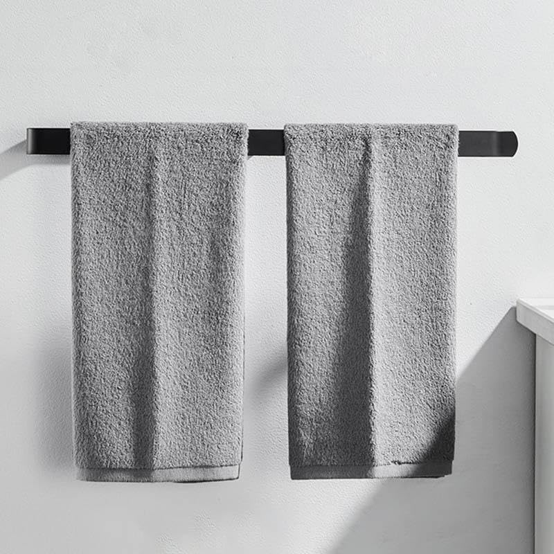 Orret Home Siyah Yapışkanlı Solo Peçetelik ve Havluluk – Paslanmaz Metal Lüks Tasarım Kağıt Havlu Askısı, Delmeden Montajlı Mutfak ve Banyo Peçete Tutucu